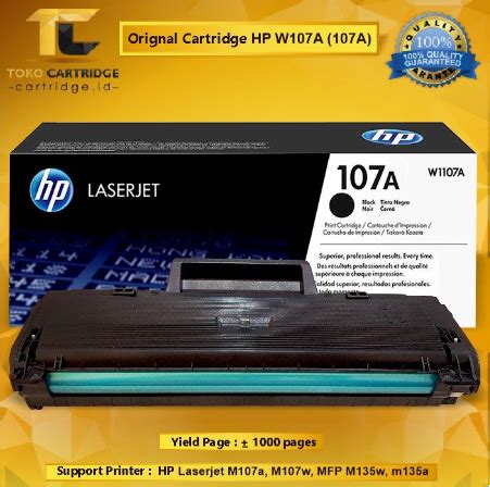 rcbkk-106a|Toner Original HP 107A W1107A .